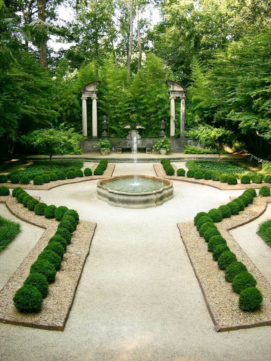 Регулярный сад классика Франция