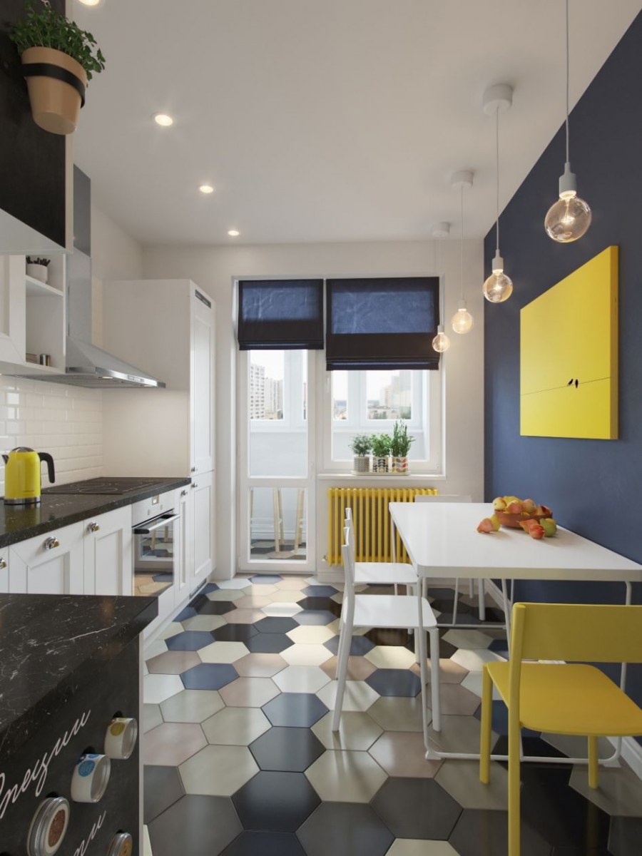 Интерьер обеденной зоны на кухне