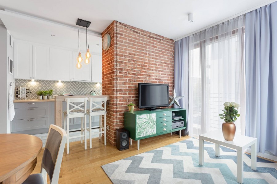 Грифельная поверхность в интерьере