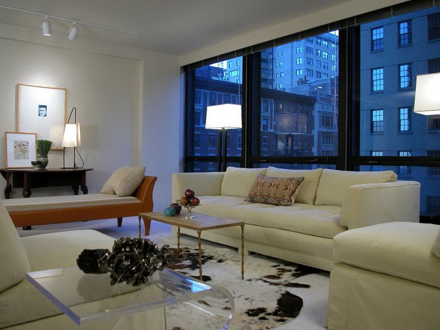 Вечернее освещение в интерьере