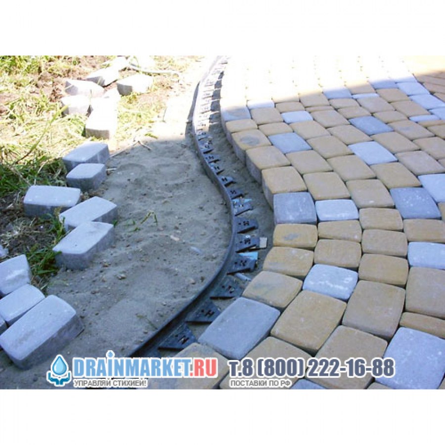 Бордюр пластиковый Gidrolica line