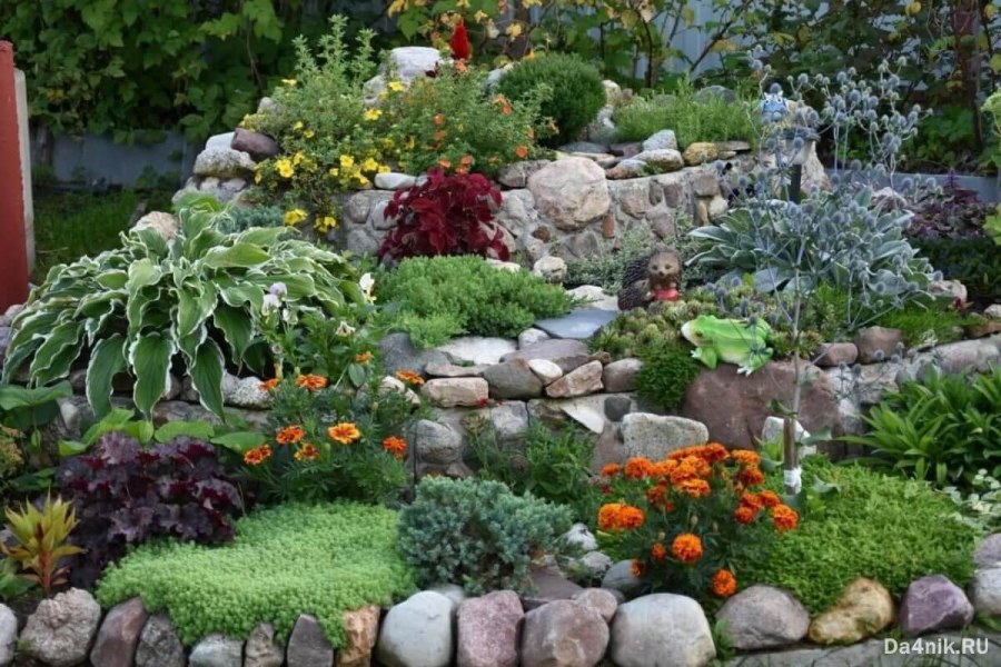 Рокарий ярусами