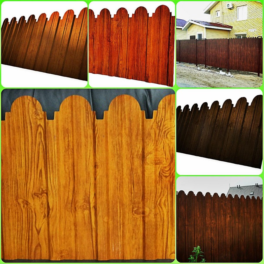 Профнастил с13 под дерево