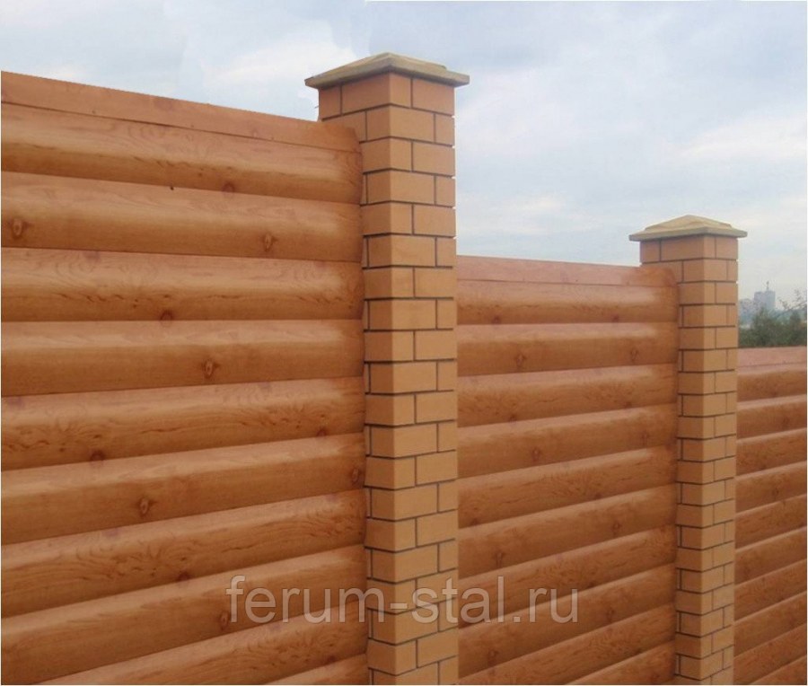 Металлосайдинг Вудсток сосна