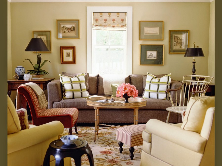 Интерьер в осенних тонах