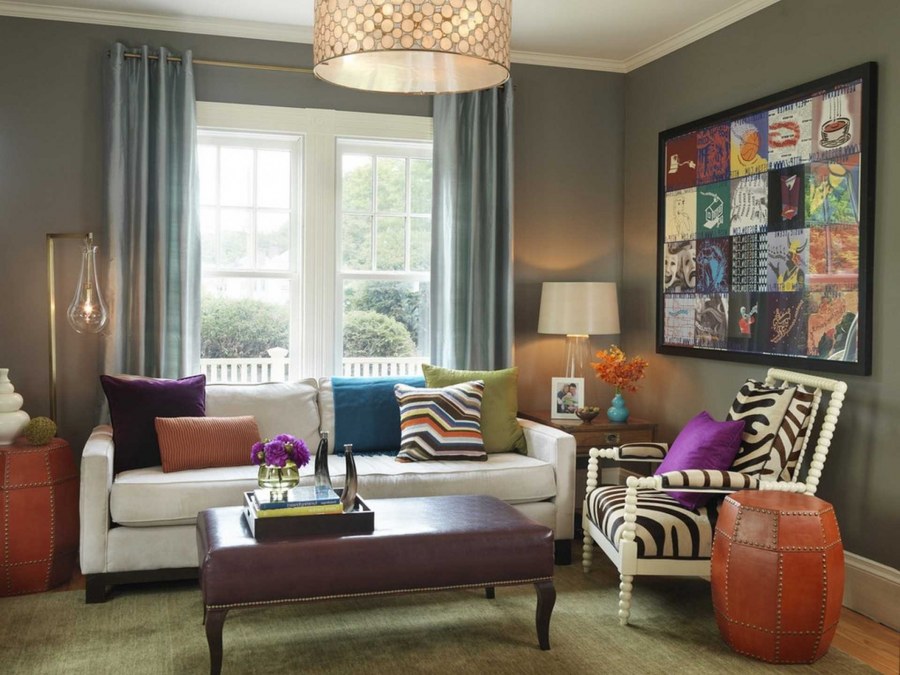 Интерьер в осенних тонах