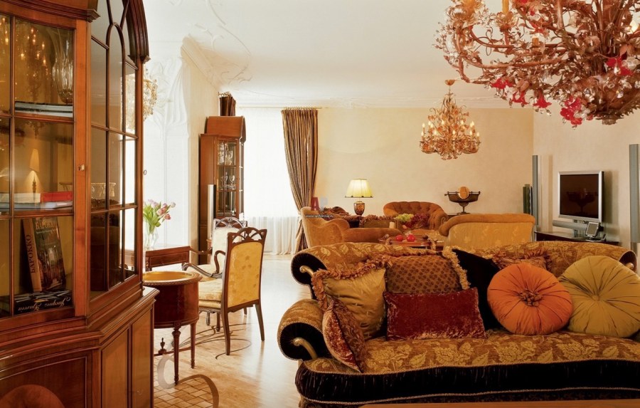 Цветовая гамма в интерьере