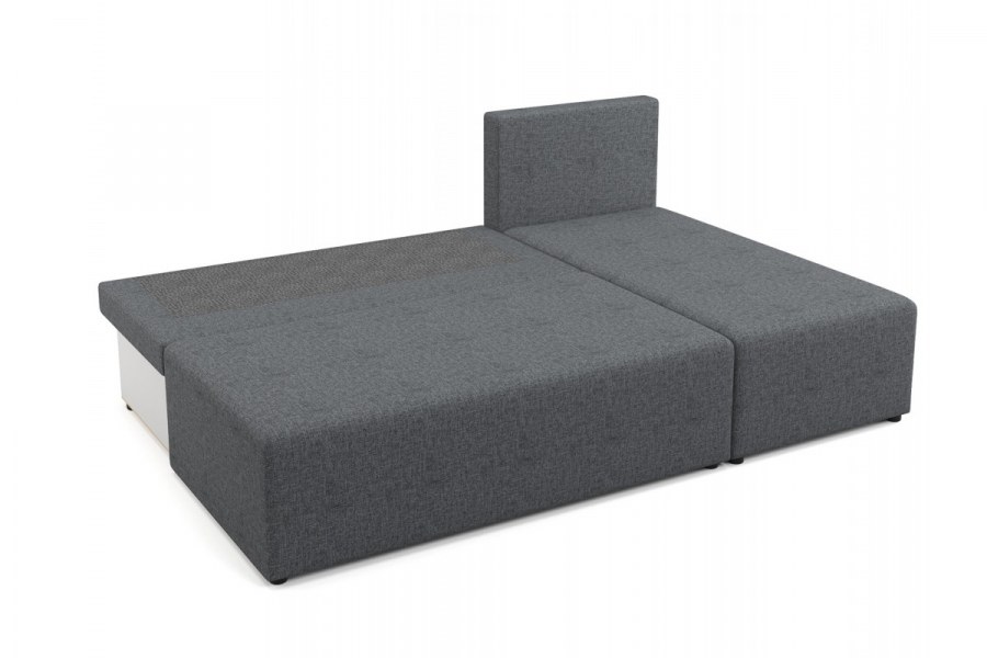 Модуль Холидей Люкс канапе серый велюр