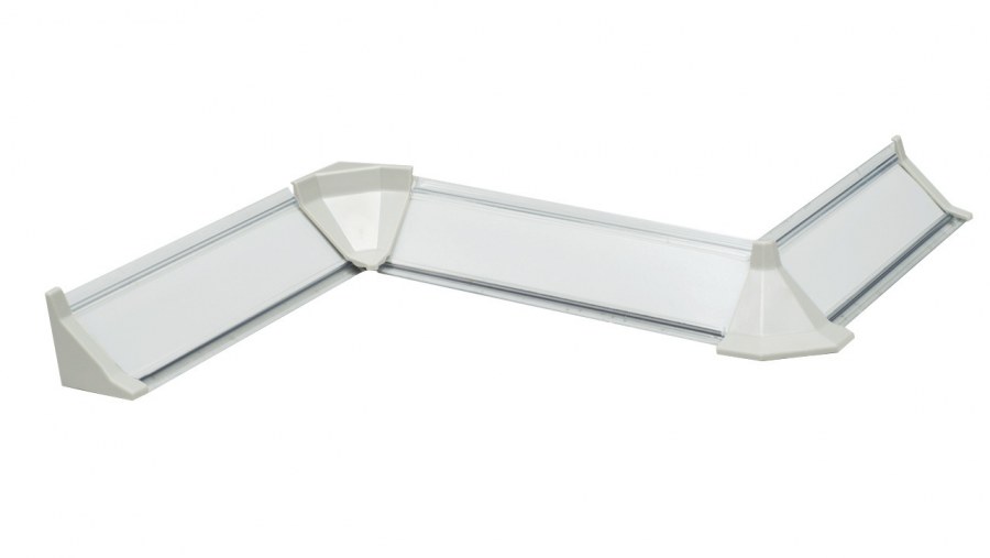 Плинтус пристенный гладкий 3050