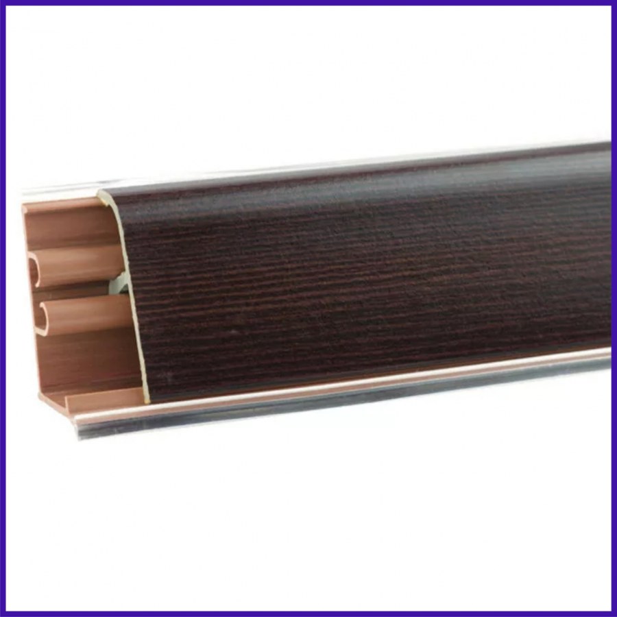 Плинтус Дуглас темный 3м