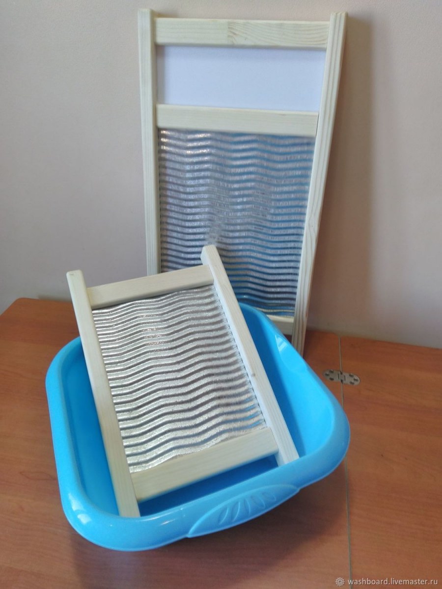 Декупаж стиральной доски