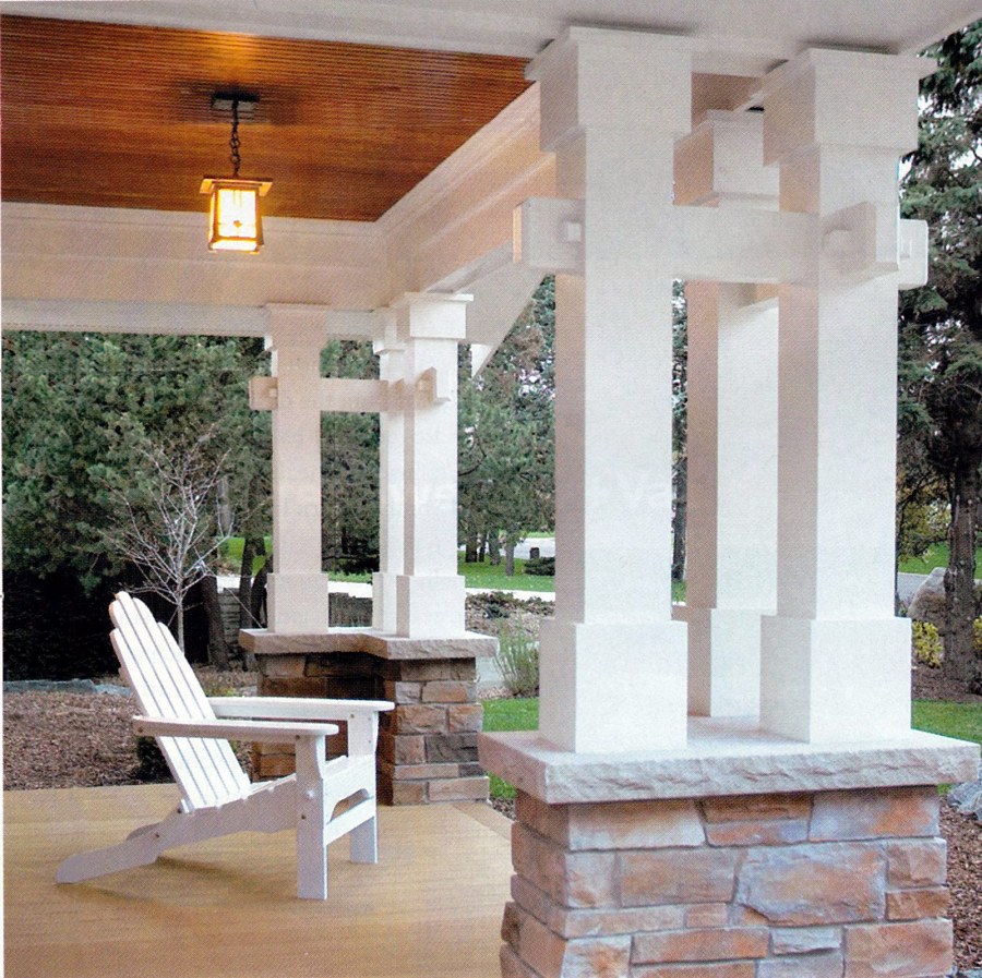 Крыльцо с портиком