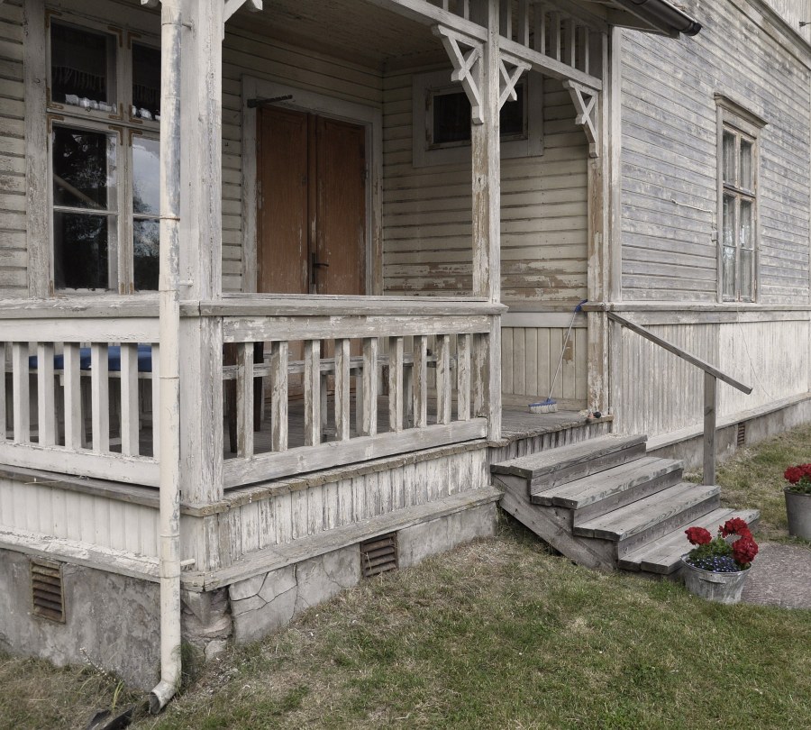 Рустикальный стиль веранда