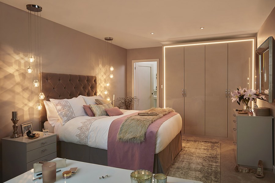 Локальный свет в спальне