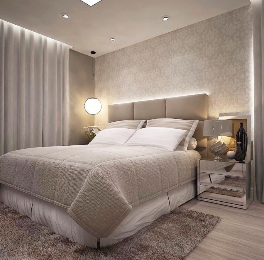 Освещение в спальне