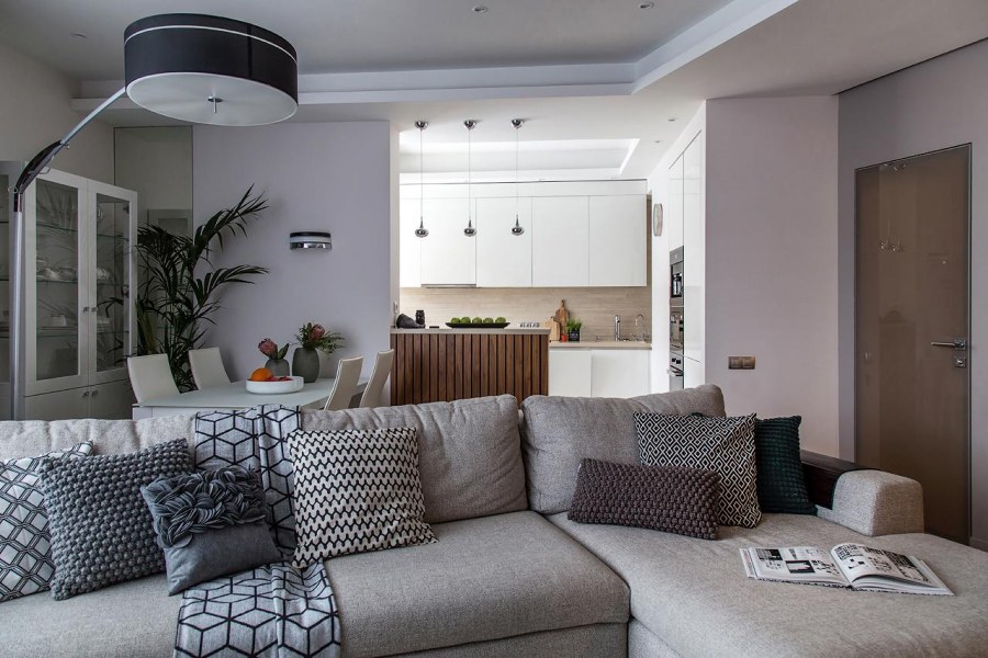 Дизайнер однокомнатной квартиры 40 кв.м