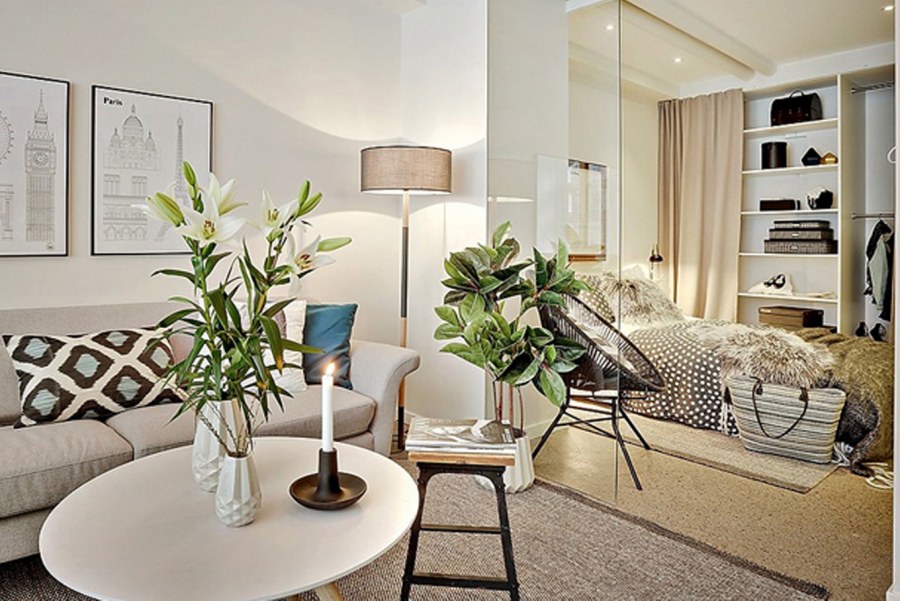 Интерьер квартиры 35 кв метров