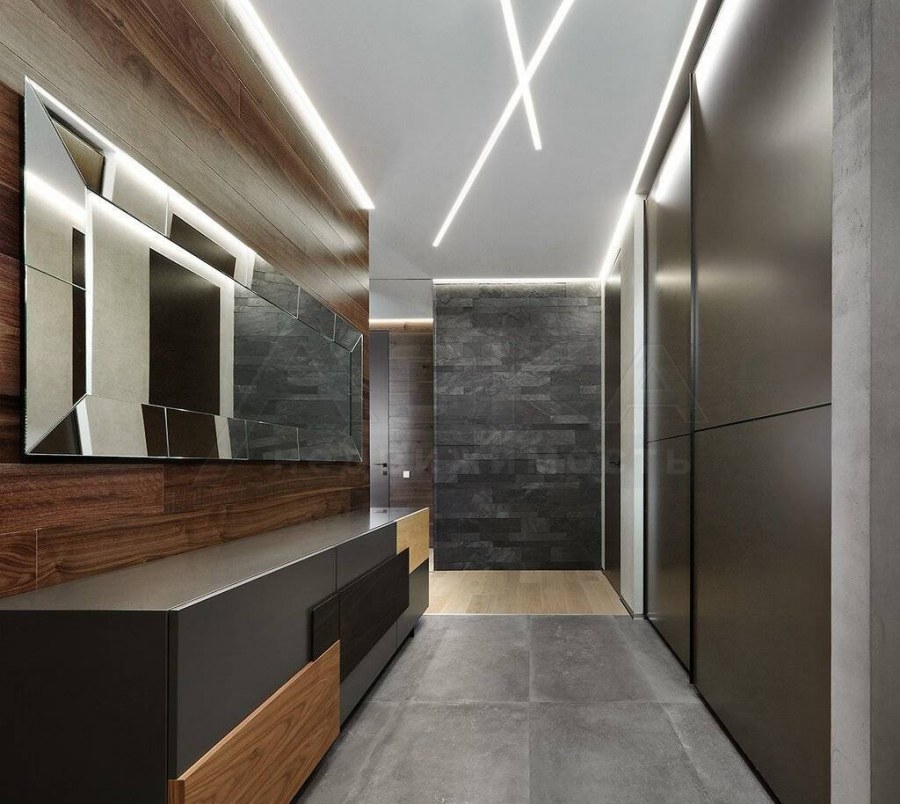 Светодиодная подсветка в коридоре