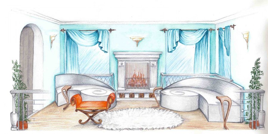 Интерьер в архитектуре и изобразительном искусстве