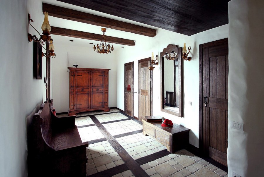 Коридор в стиле Шале