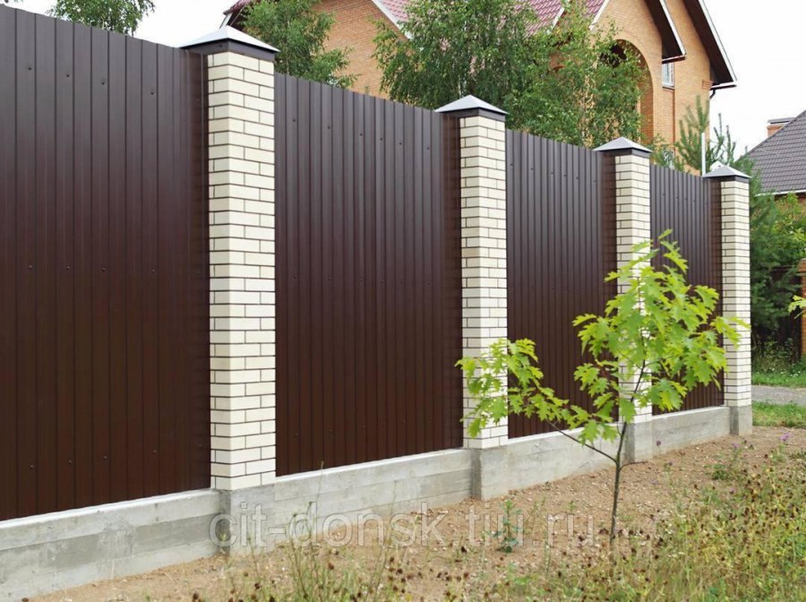 Кирпич для забора