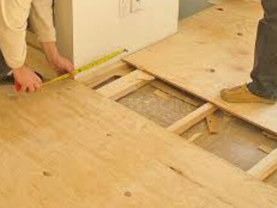 Укладка ламината на бетонный