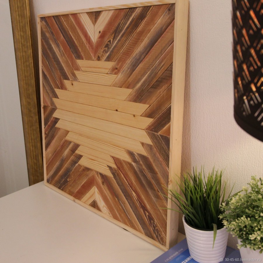 Панно из реек