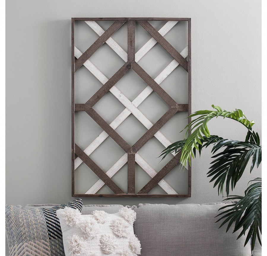 Панно из реек на стену