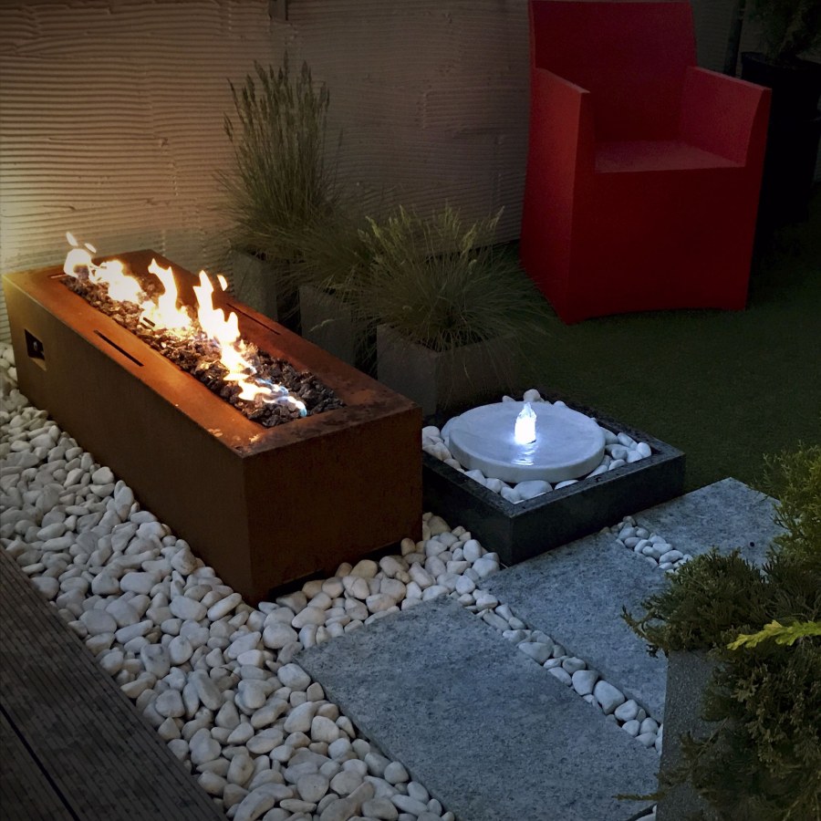 Газовый камин Planika Galio Corten Automatic