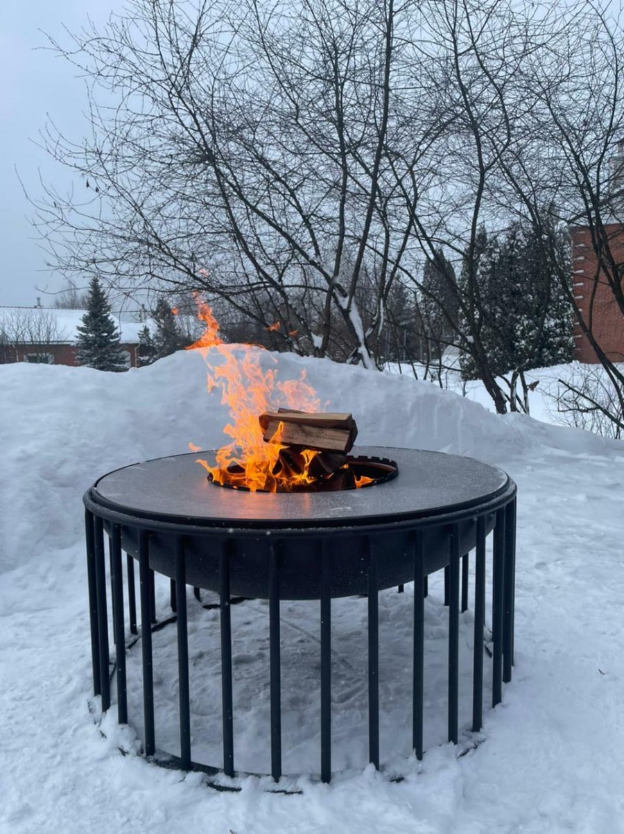 Гриль очаг крона