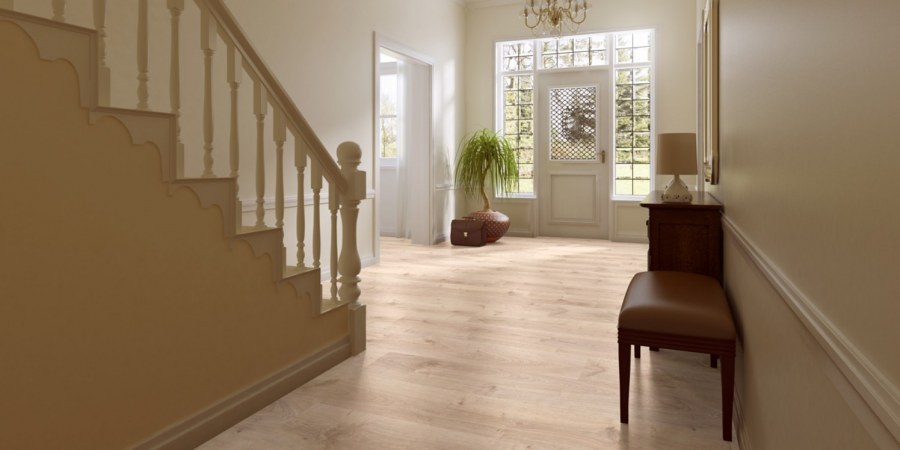 Плинтус в цвет лестницы