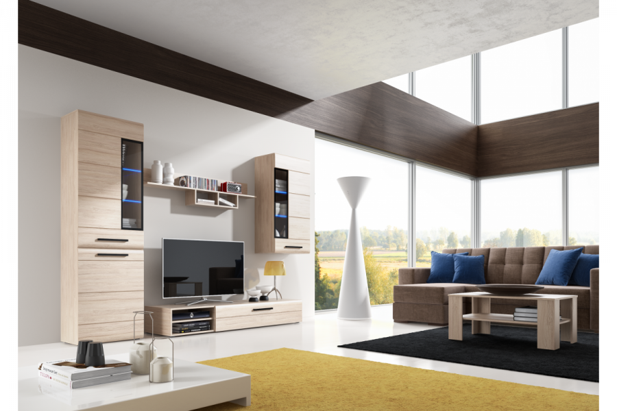 Стенка кёльн дуб сонома