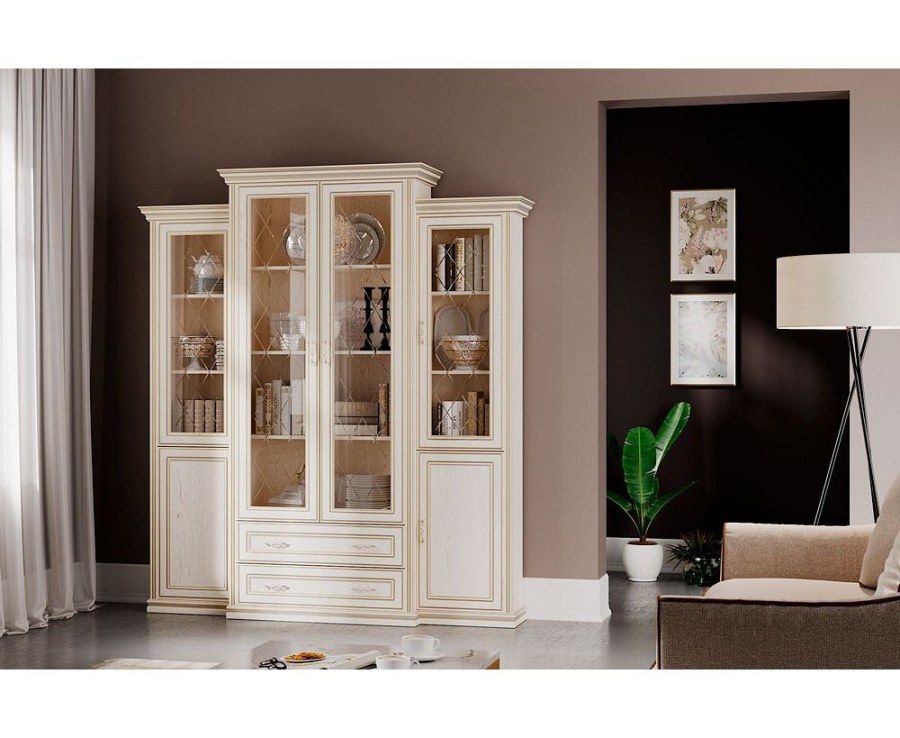 Шкаф витрина Венето