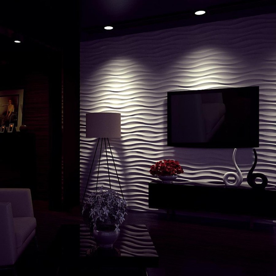 3д панели с подсветкой