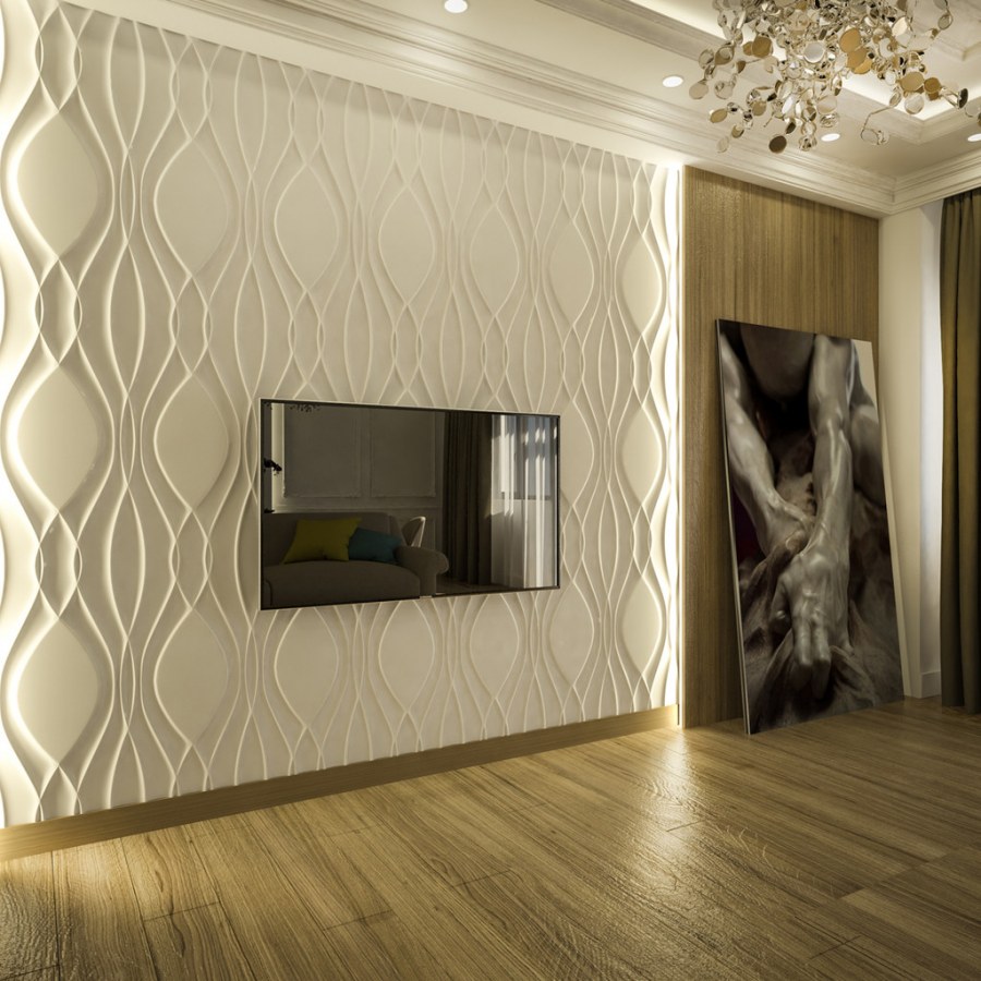 3d гипсовые панели deco line Modern m-48