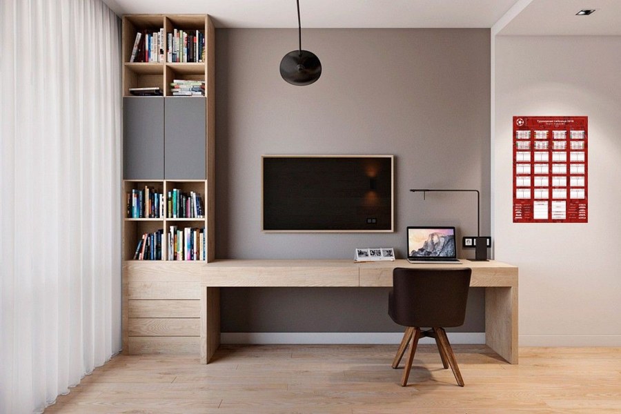 Стеллаж с рабочим местом