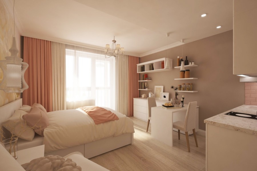 Девушка в квартире