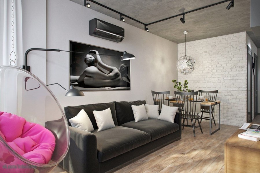 Лофт студия 50 кв