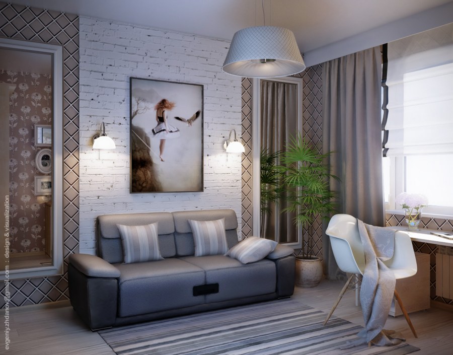 Интерьер комнаты для молодой девушки