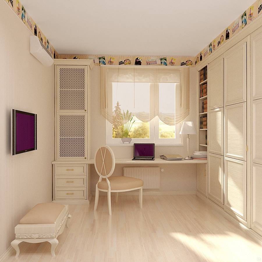 Интерьер комнаты для девушки