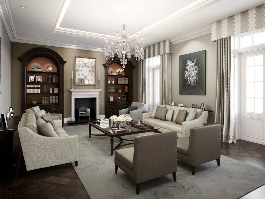 Маленькая квартира в стиле Неоклассика