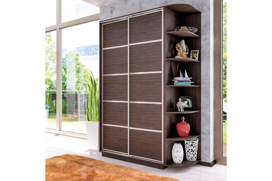 Шкаф купе Ника 2 пирамида