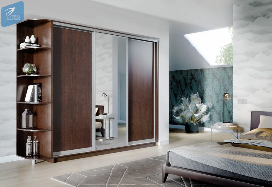 Шкаф-купе "Лео Мирт" 1200