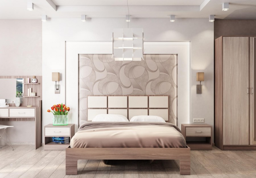 Спальный гарнитур ясень шимо