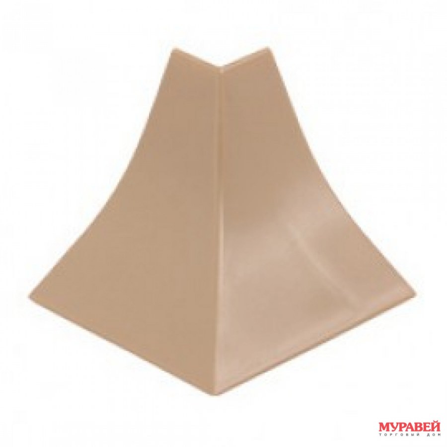 Угол внешний к плинтусу lb-23 для столешниц "бежевый" 601 КORNER
