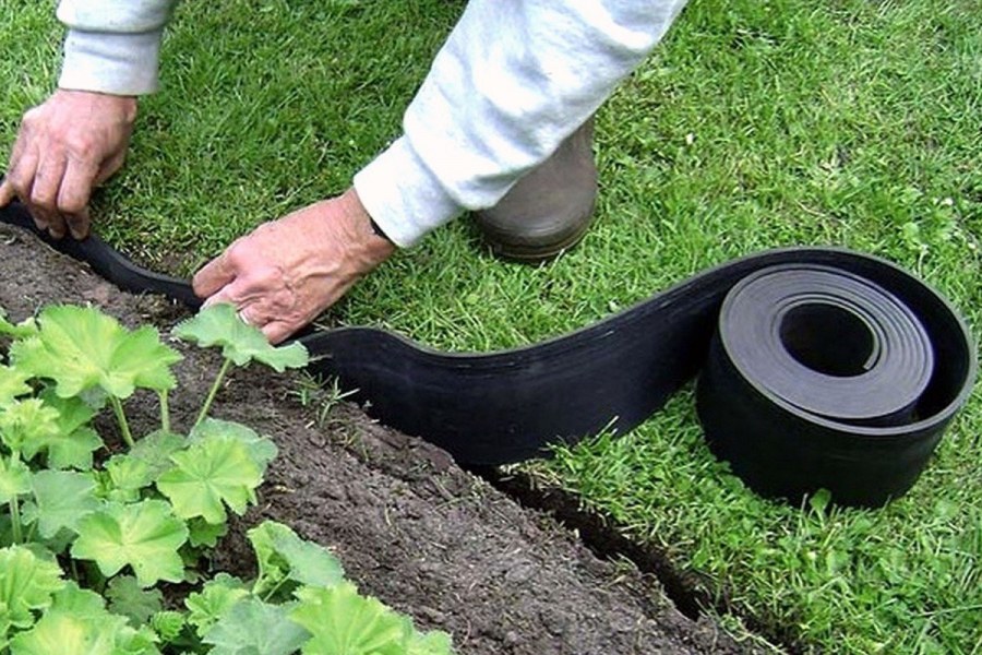 Лента газонная бордюрная Садовая