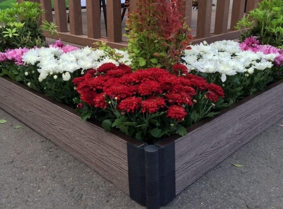 Еврогрядка из ДПК