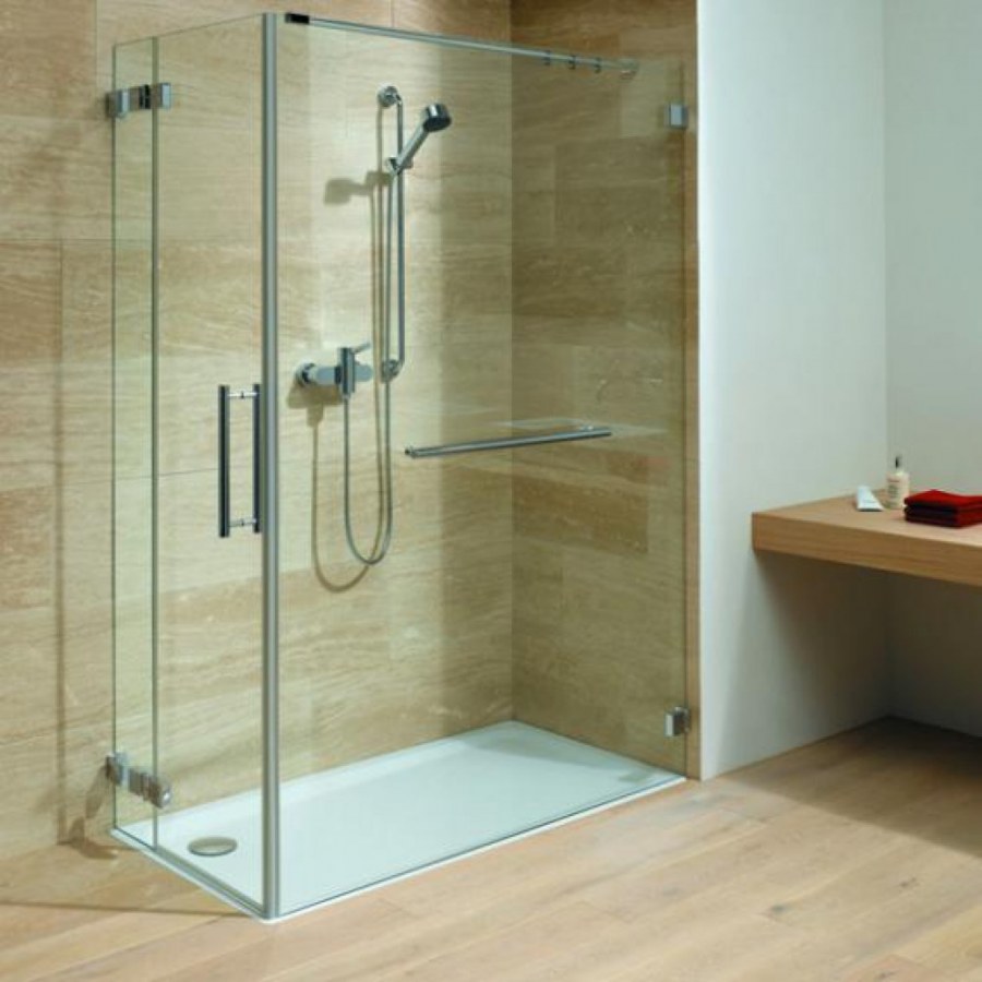 Душевая цельностеклянная угловая