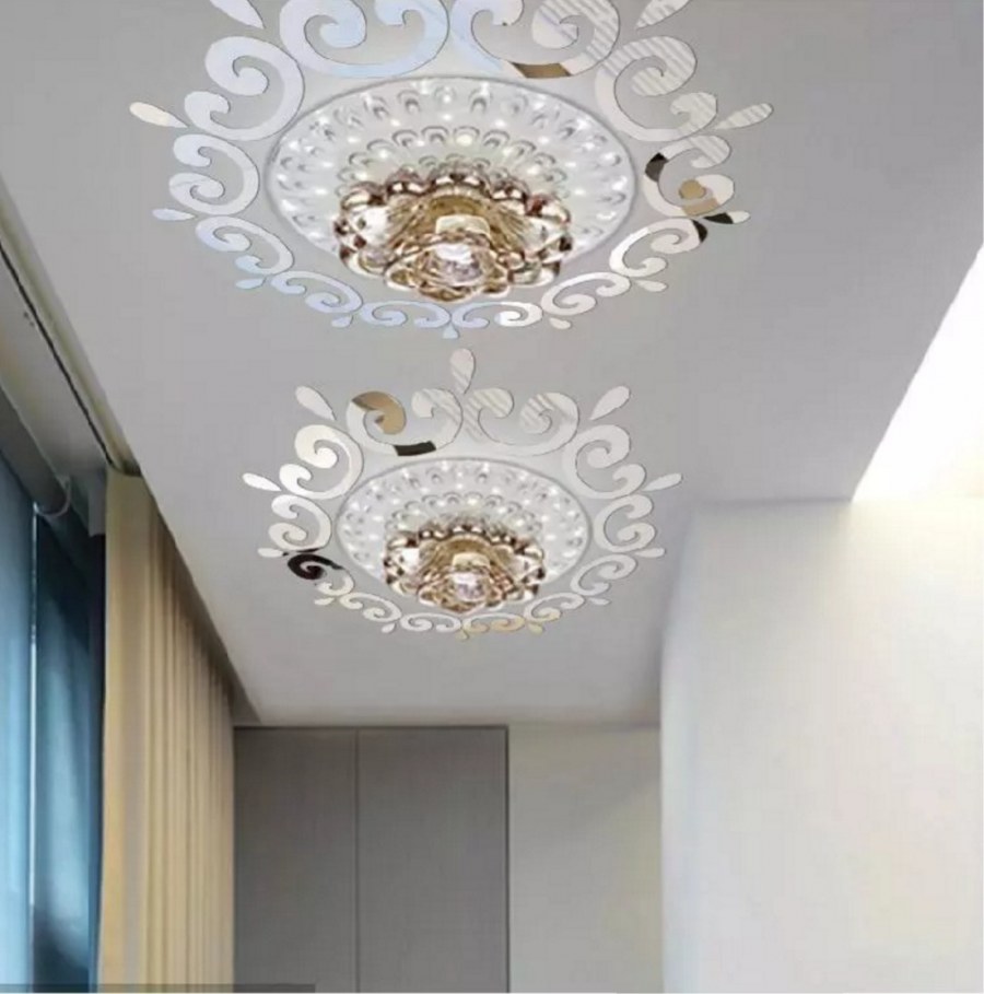 Декупаж на потолке