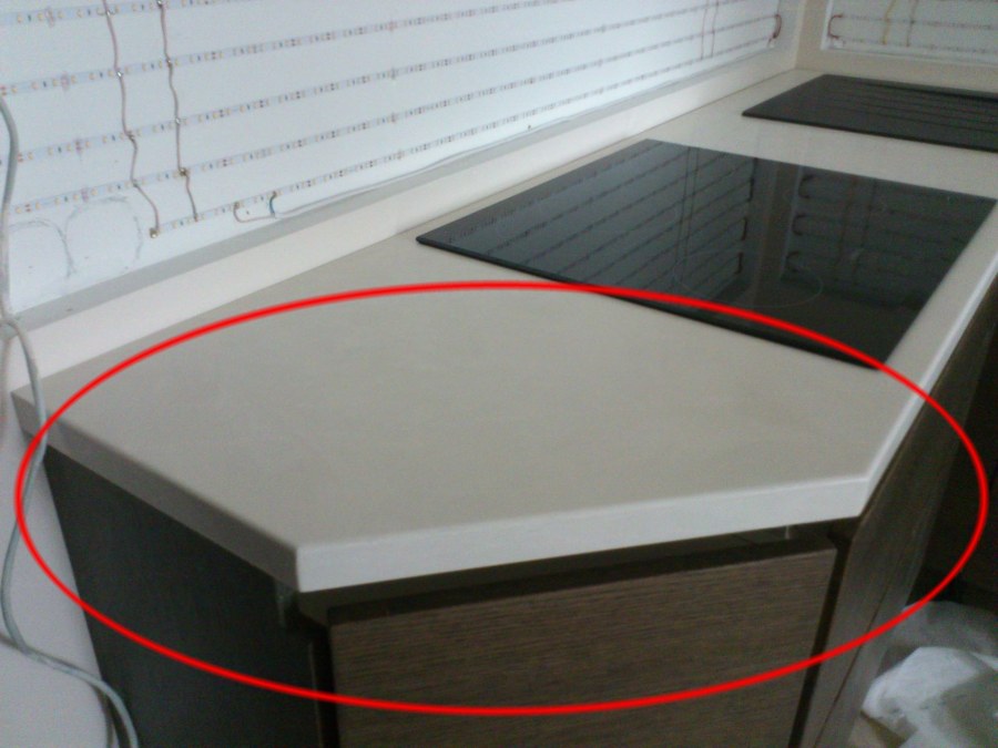 Столешница постформинг l800